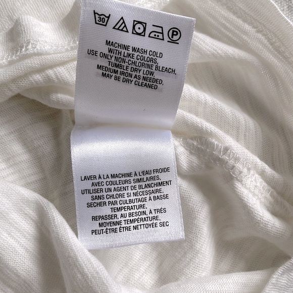 Anthropologie Meadow Rue V-Neck Bell Sleeve Tee Size Medium Petite - Picture 8 of 8